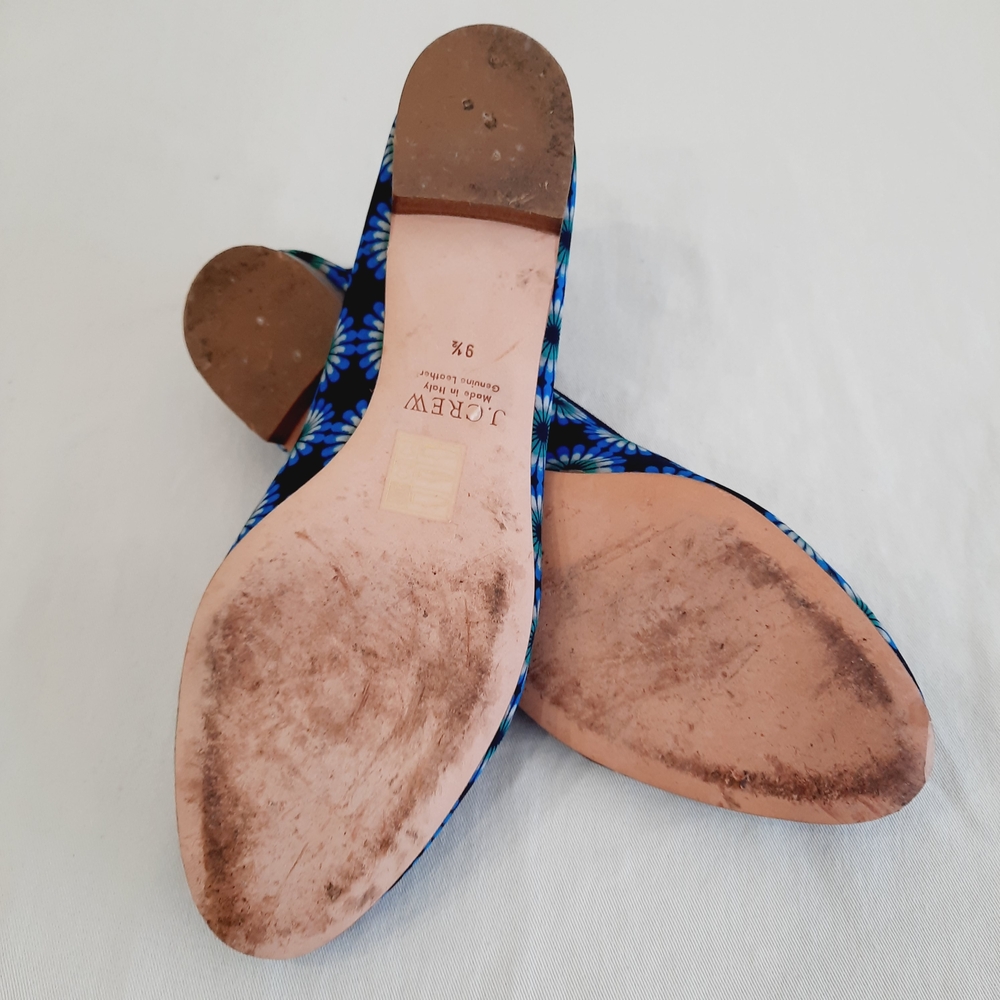 J. Crew Kiki Floral Fabric Ballet Flats 9.5 - Picture 5 of 6